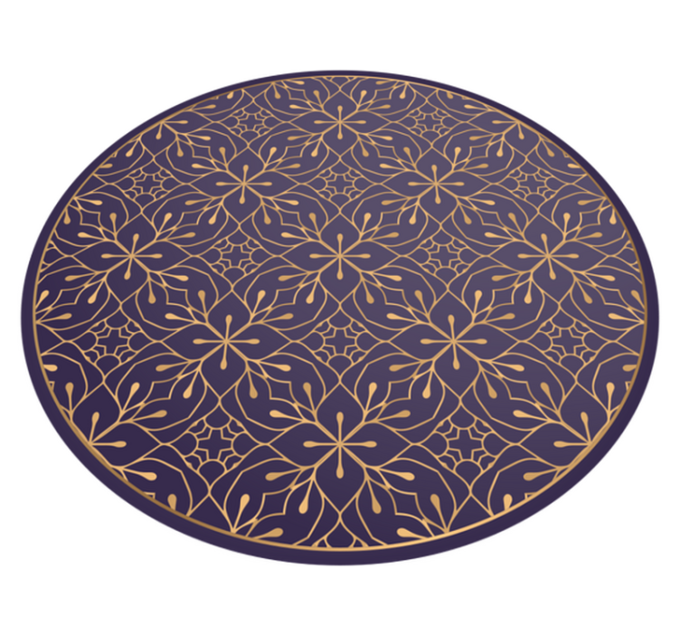 Mandala elegante vintage mandala vinil tapete - TenStickers