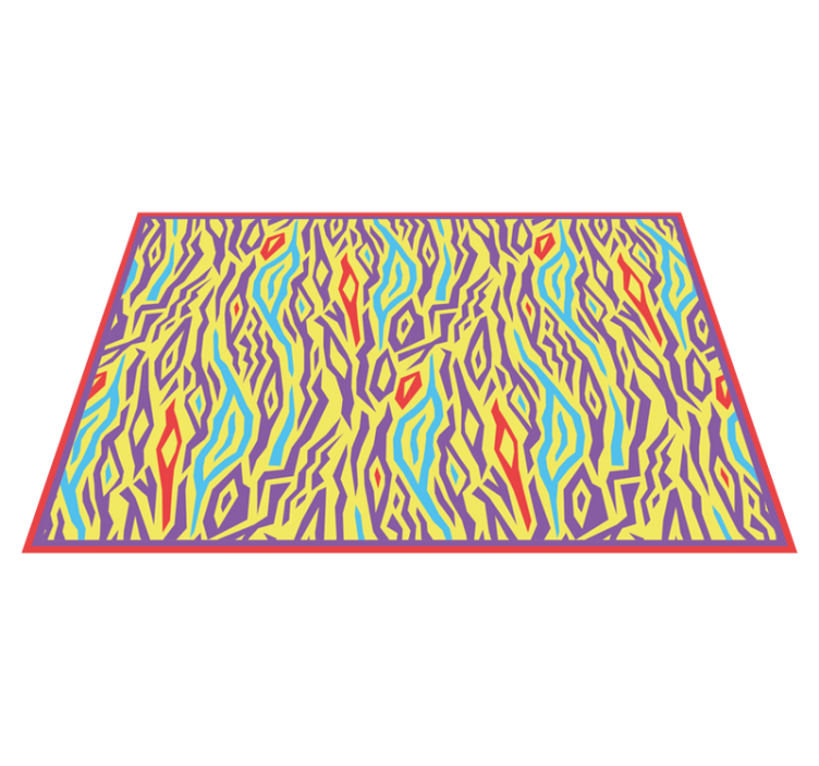 Tapete vintage de vinil zebra com estampa animal - TenStickers