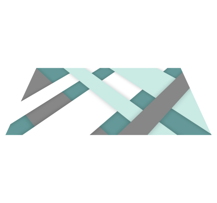 Tapete vintage com figuras geométricas em 3d - TenStickers