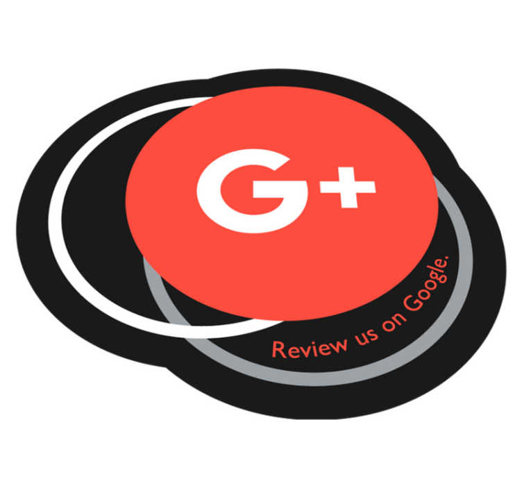 Tapete vinílico para gabinete Avalie-nos no google - TenStickers