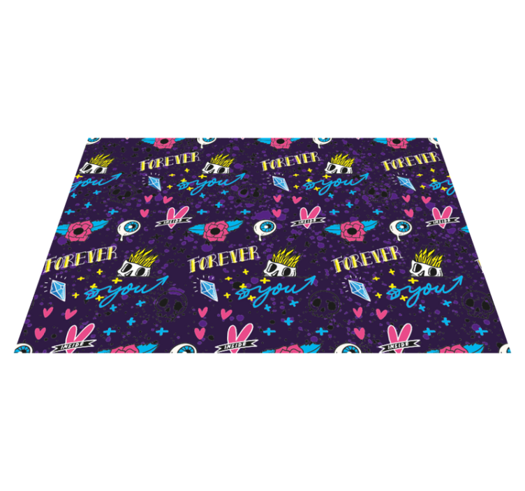 Tapete vinílico criança para sempre você projeta - TenStickers