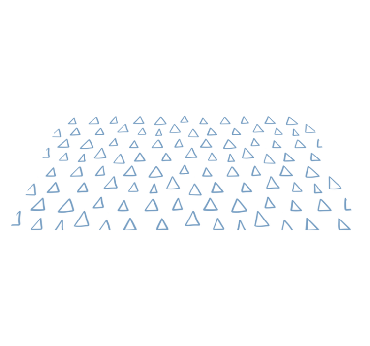 Triângulos nórdicos tapetes geométricos - TenStickers