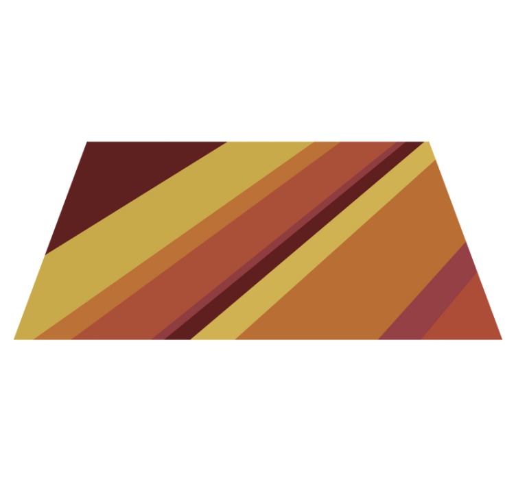 Tapete vintage paleta arco-íris pop dos anos 70 - TenStickers