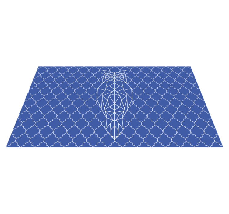 Tapete de vinil nórdico com estampa de coruja majestosa - TenStickers