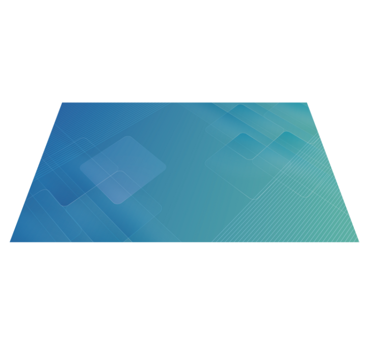 Tapete moderno digital abstrato azul e branco - TenStickers