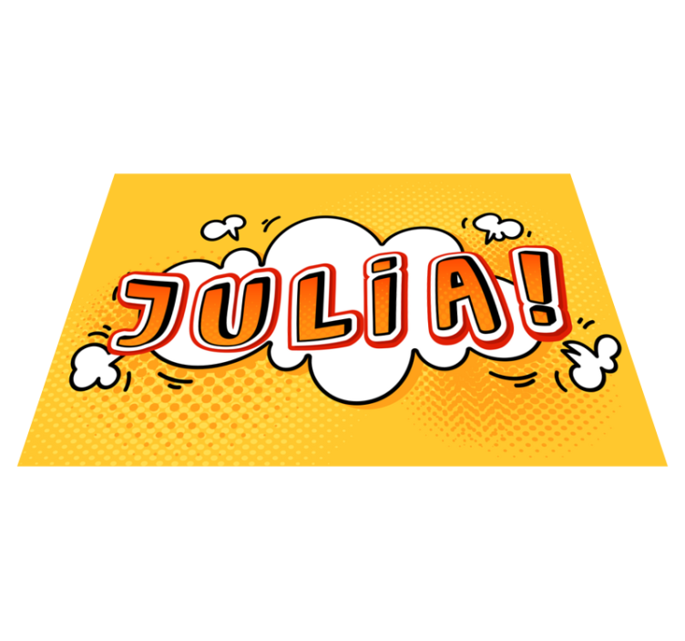 Tapete vinílico criança nuvem de nomes de grafite - TenStickers