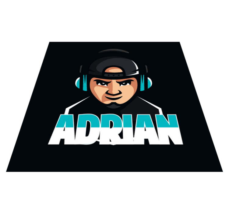 Tapete de quarto de menino de chapéu de videogame - TenStickers