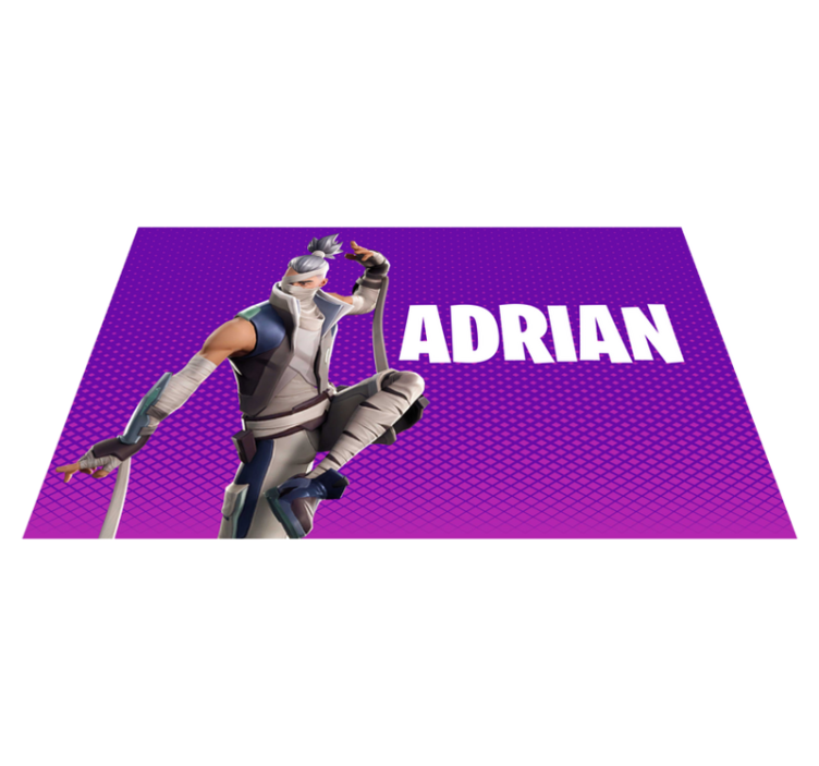 Tapete vinílico juvenil personagem de jogo personalizado - TenStickers