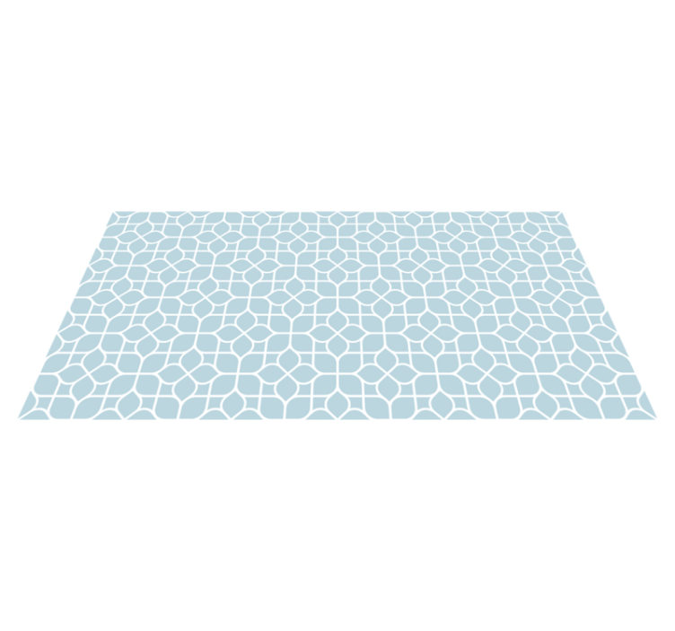 Tapete vinílico geométricas elementos brancos e cinzas - TenStickers