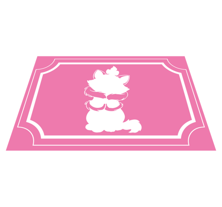 Tapete de quarto de gato aristocrata - TenStickers