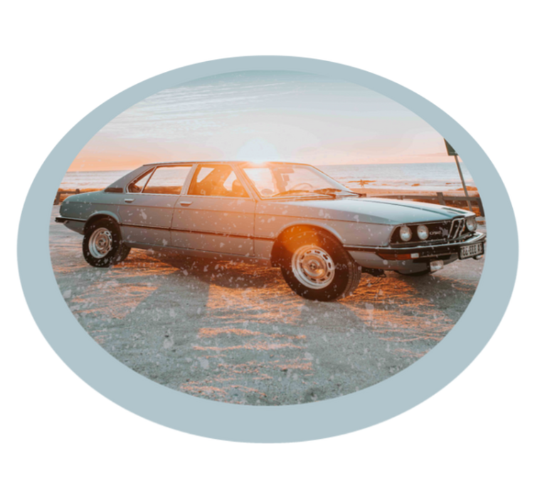 Tapete de vinil vintage 3. 0 bmw - TenStickers