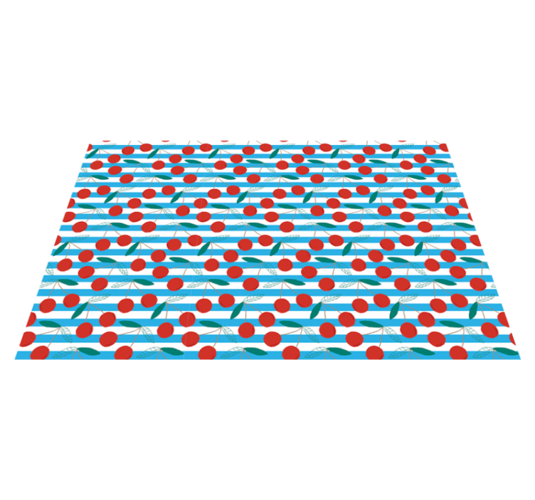 Tapete vinílico cozinha exibição de flores de cerejeira - TenStickers