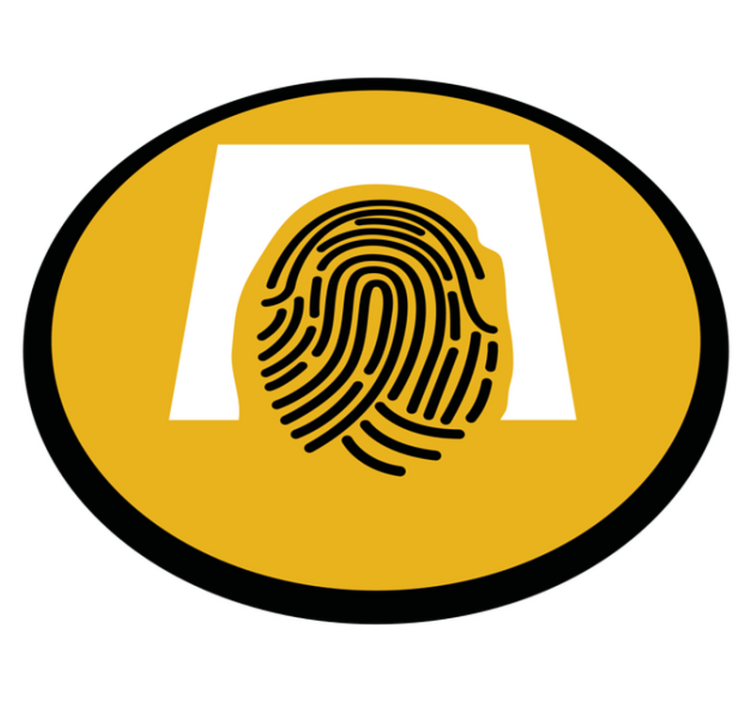 Impressão digital tapetes geométricos de arte abstrata - TenStickers