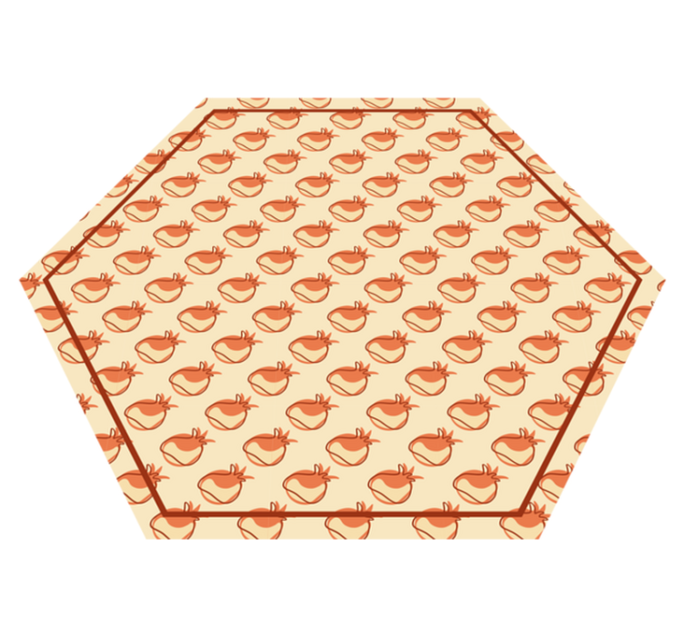 Tapete vinílico cozinha padrões de pássaros encantadores - TenStickers