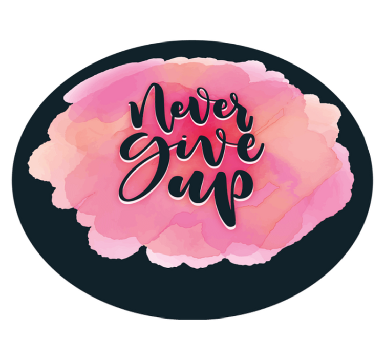 Tapete vinílico frases e textos perseverar incansavelmente - TenStickers