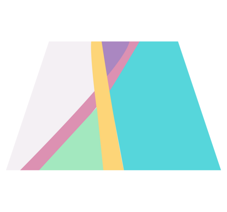 Blocos de fundo colorido tapete de vinil quadrado - TenStickers