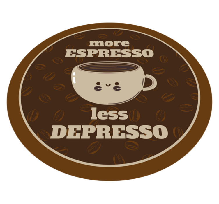 Tapete vinílico frases e textos mais expresso, menos - TenStickers