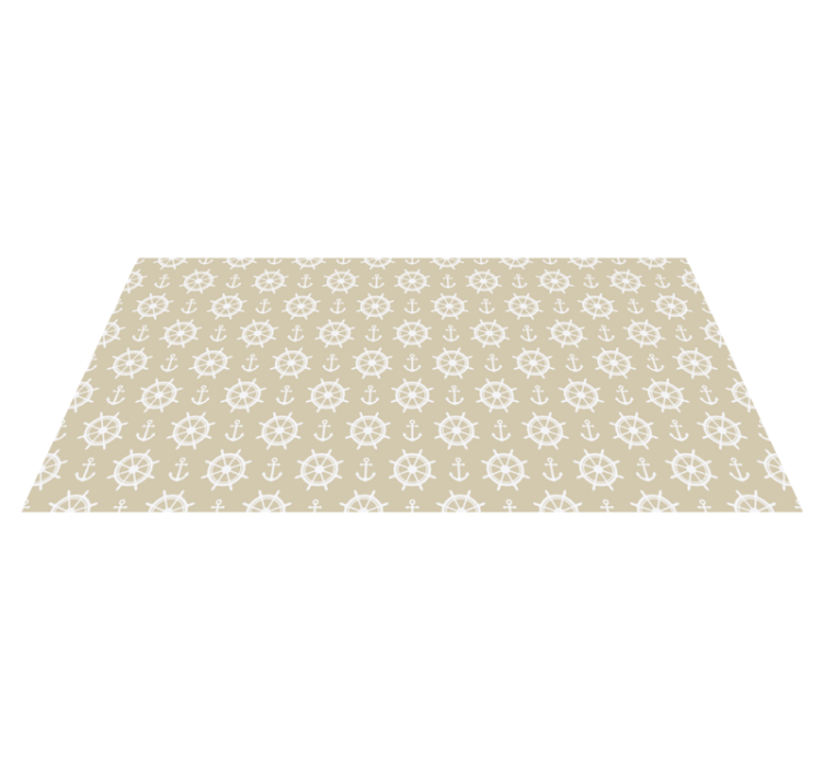 Tapete vinílico sala de estar motivo de bússola marítima - TenStickers