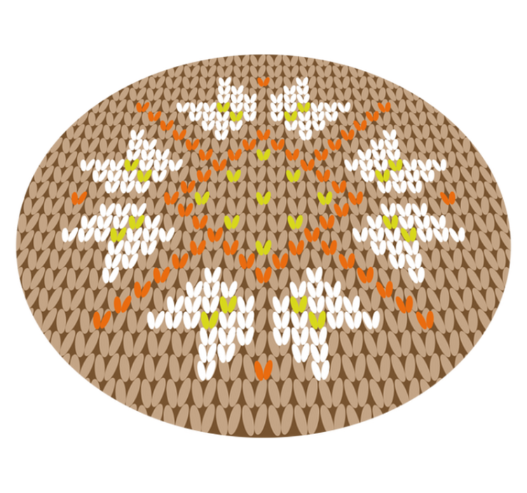 Tapete vinílico hall de entrada estilo decorado floral - TenStickers