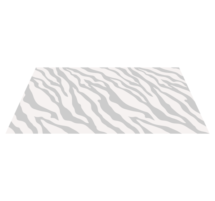 Tapete cinza claro com estampa de zebra animal - TenStickers