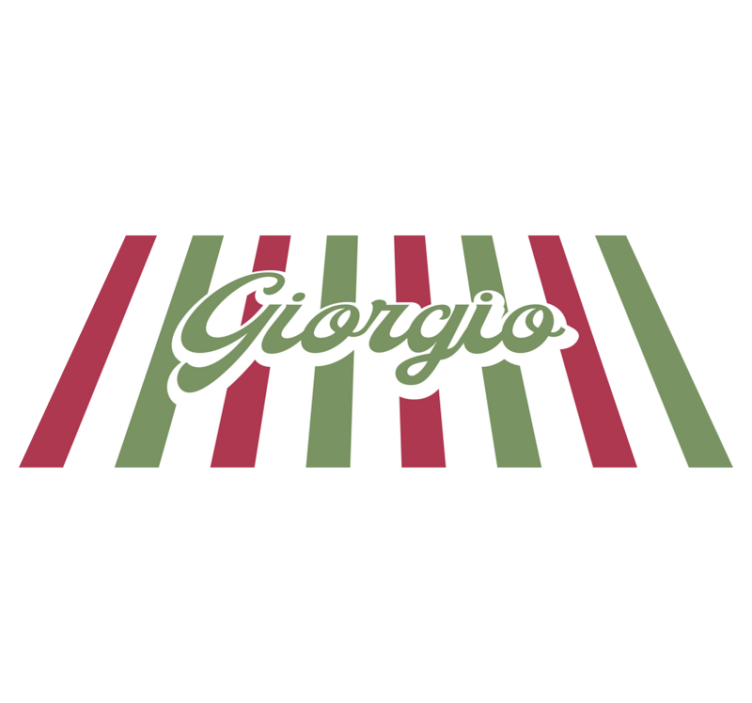 Tapete personalizado com letras retro vintage de caligrafia - TenStickers