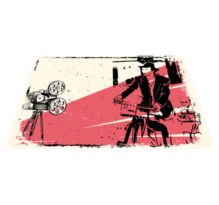 A vida é lindos personagens tapete da sala de estar - TenStickers