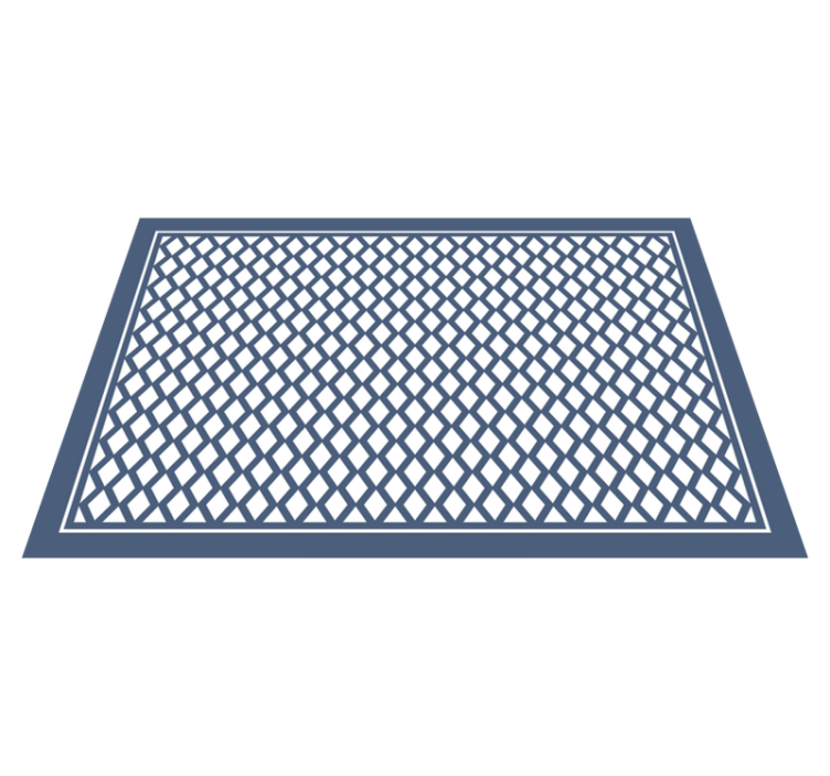 Tapete vinílico geométricas motivo de diamante chique - TenStickers