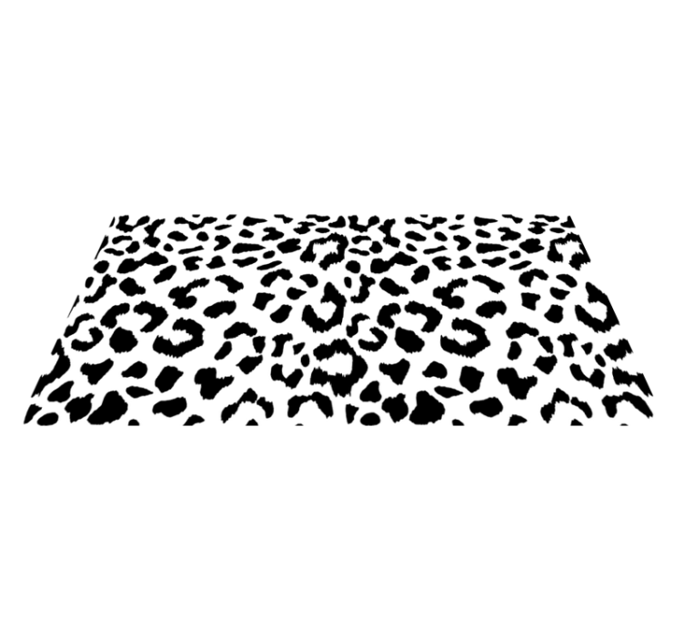 Tapete leopardo simples estampado animal estampado - TenStickers