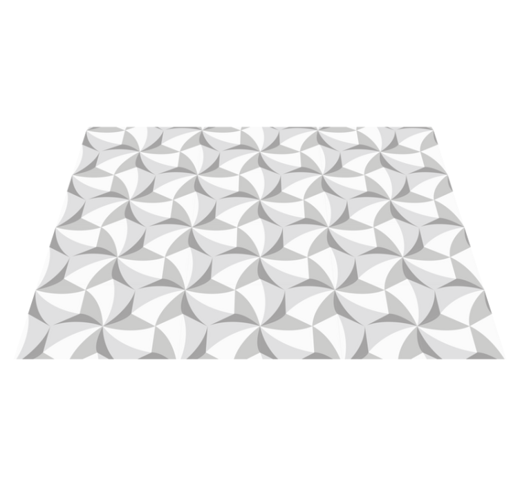 Tapete vinílico geométricas padrão de redemoinho abstrato - TenStickers