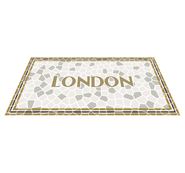Tapete vinil mosaico mosaico de londres - TenStickers