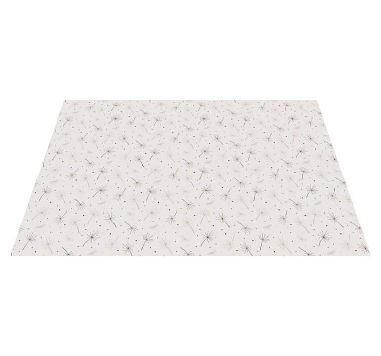 Tapete floral de grama fina estilo escandinavo - TenStickers