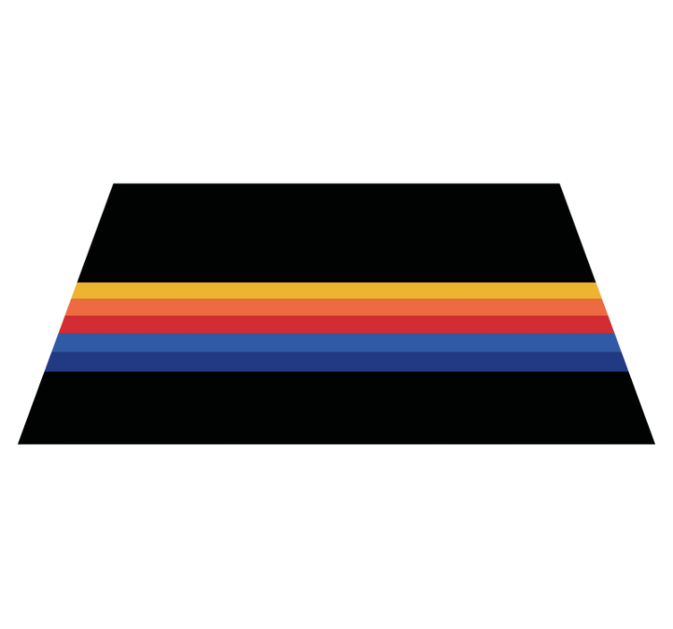 Tapete vinílico de riscas acento listrado minimalista - TenStickers