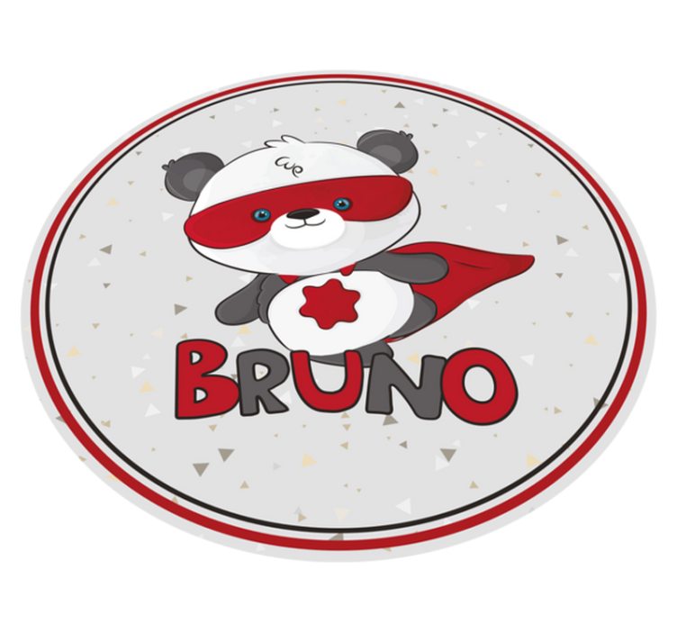 Tapete personalizado superpanda - TenStickers