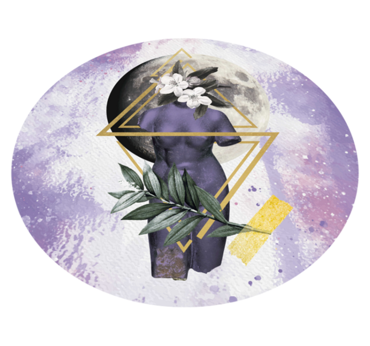 Tapete moderno de colagem digital - TenStickers