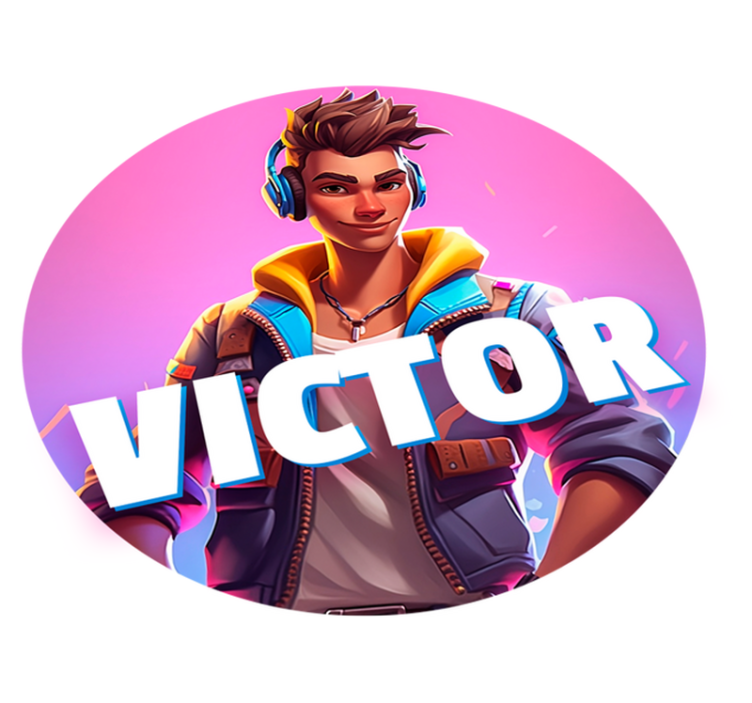 Tapete vinílico para quarto personagem masculino de videogamePers - TenStickers