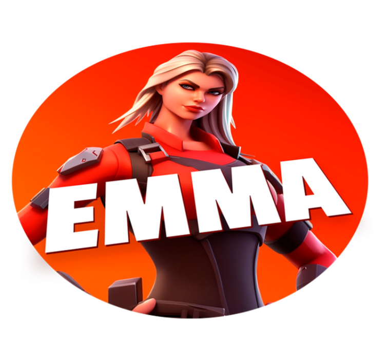 Tapete vinílico para quarto personagem feminina de videogamePerso - TenStickers