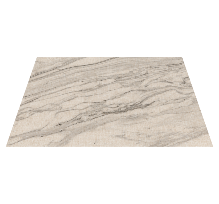 Tapete de vinil mármore tons de marfim com detalhes em preto - TenStickers