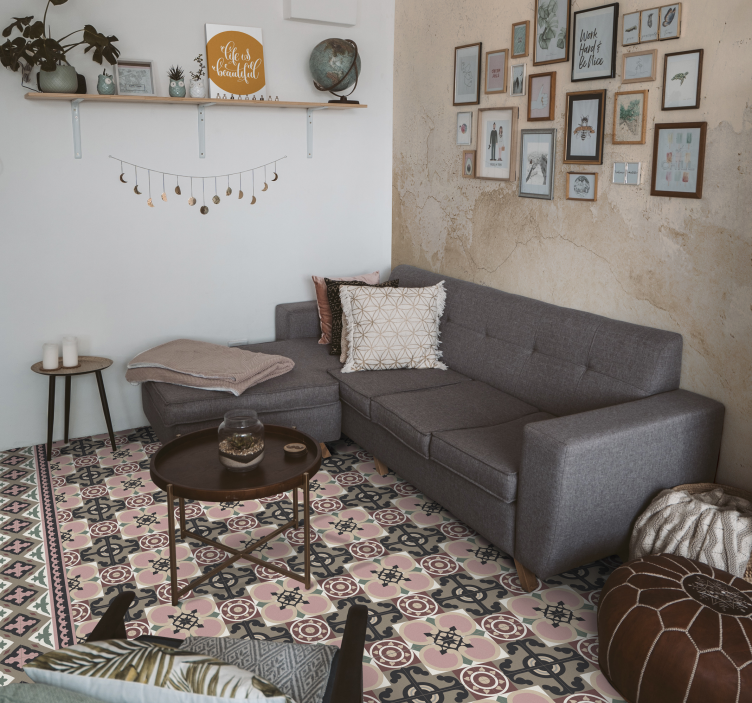 Toledo tiles tile vinyl carpet - TenStickers