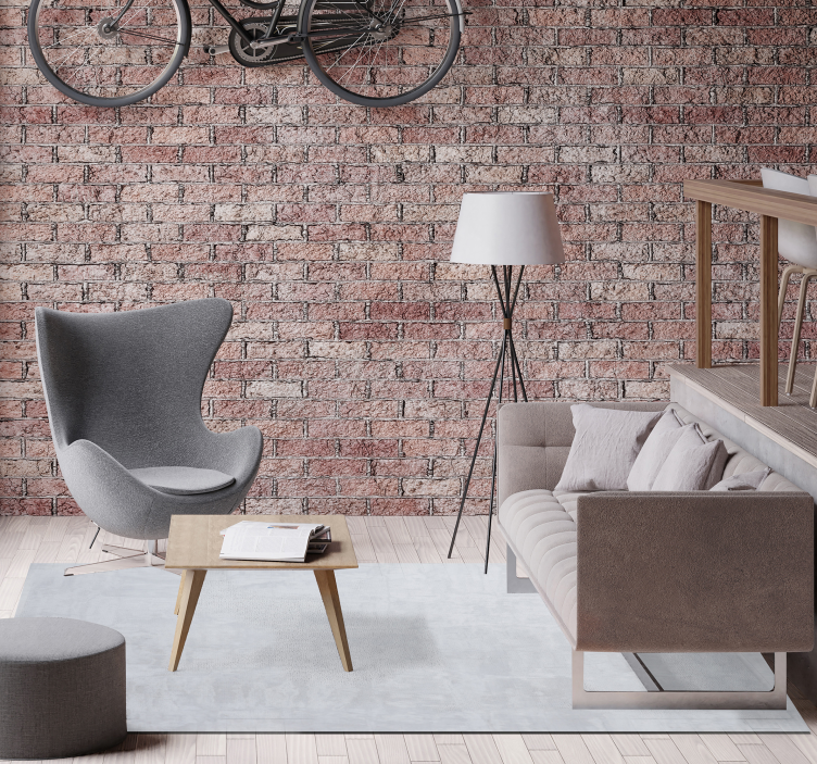 Tapete de vinil de pedra de textura de cimento - TenStickers