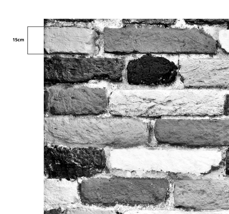 Fantástico tapete de vinil em pedra preto e branco - TenStickers