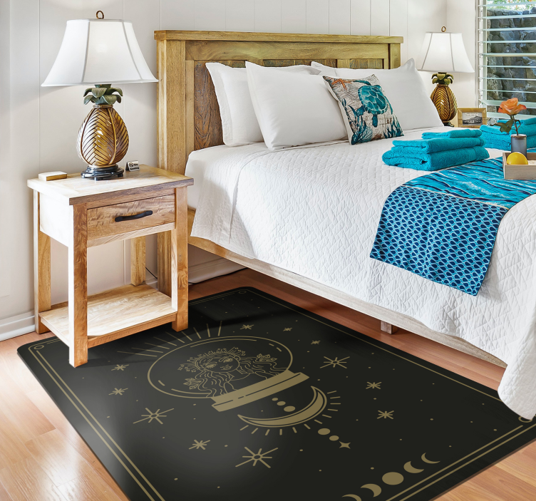 A bruxa e o tapete do quarto da lua - TenStickers