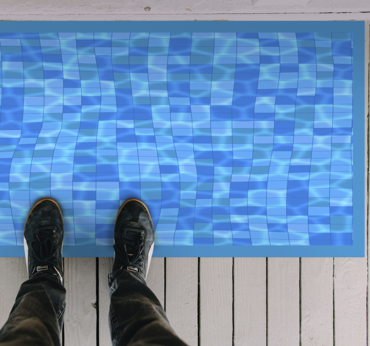 Ladrilhos de mosaico de mosaico de piscina - TenStickers