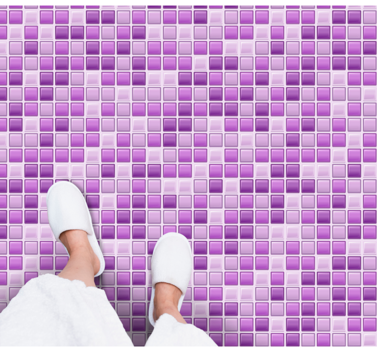 Ladrilho de azulejo roxo para cozinha - TenStickers