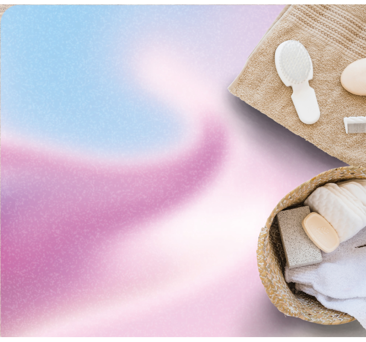 Gradiente granulado textura de água tapete de escritório - TenStickers