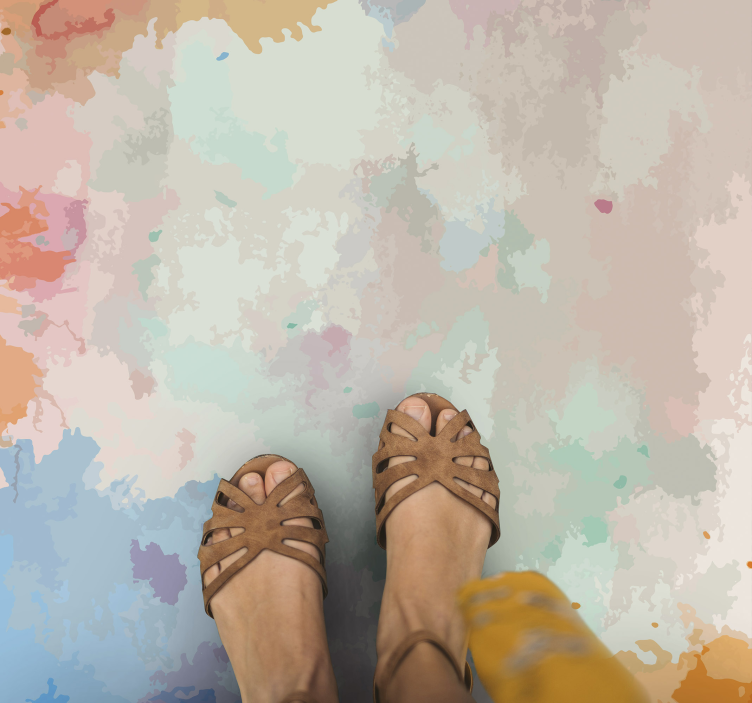 Tapete abstrato pippa tapete moderno - TenStickers