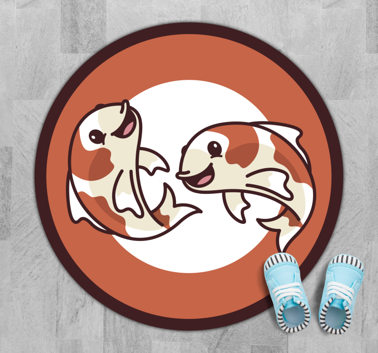 Tapete animal anime koi fish - TenStickers