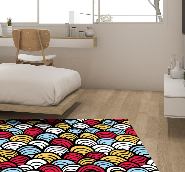 Tapete de vinil com escamas de peixe com estampa animal - TenStickers