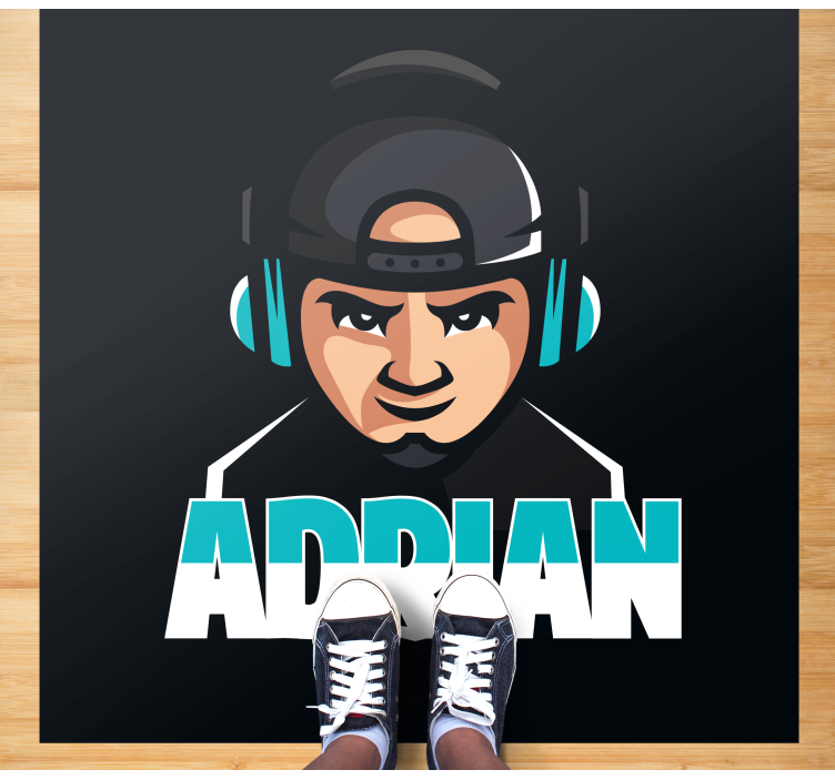 Tapete de quarto de menino de chapéu de videogame - TenStickers