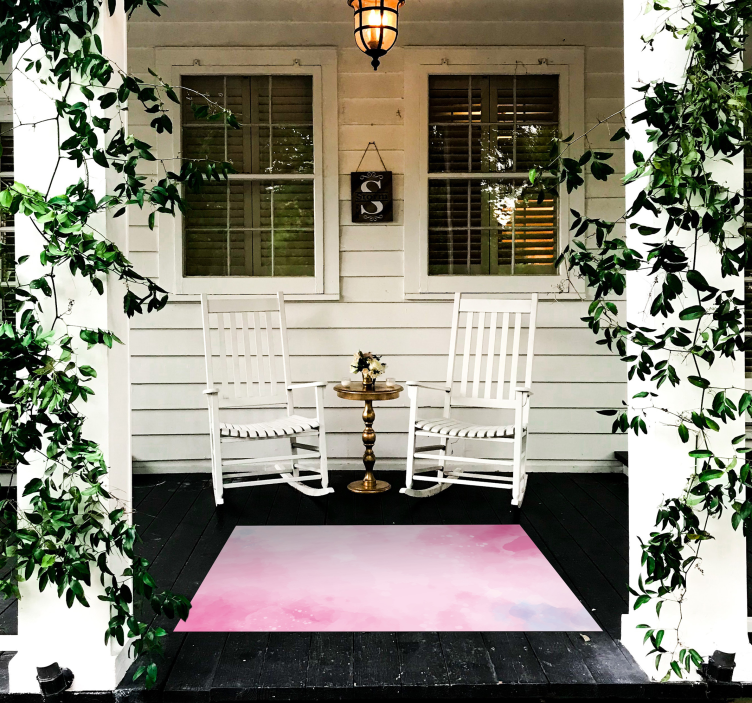 Tapete de textura de aquarelas rosa - TenStickers