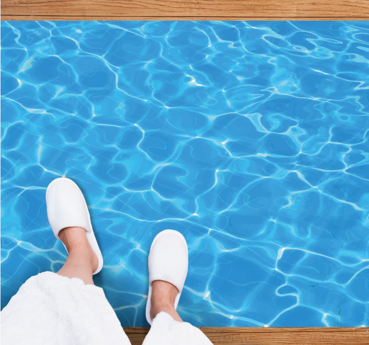 Tapete de textura de textura de água - TenStickers